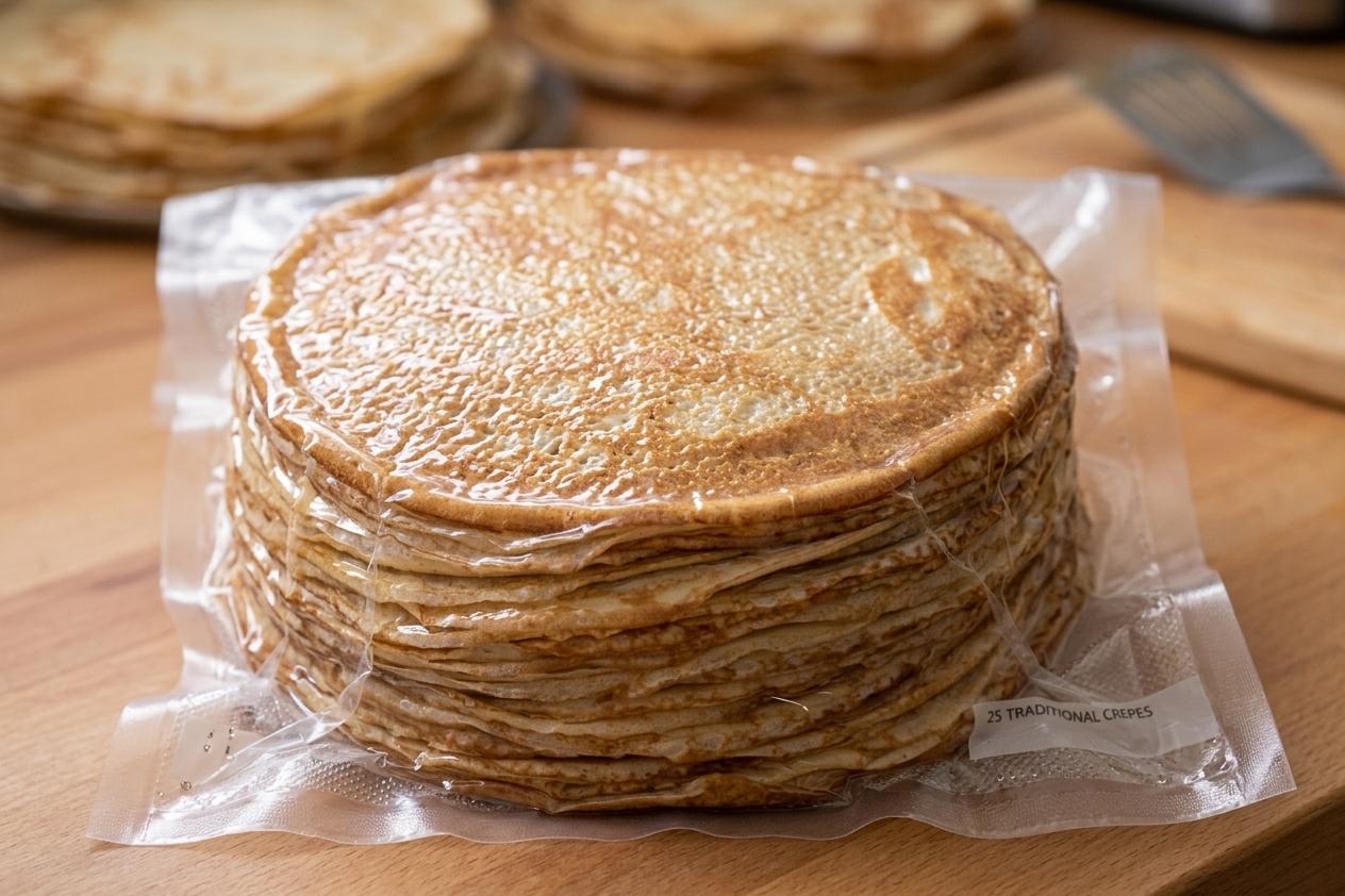 Plain Crepes – 100 Count Value Box